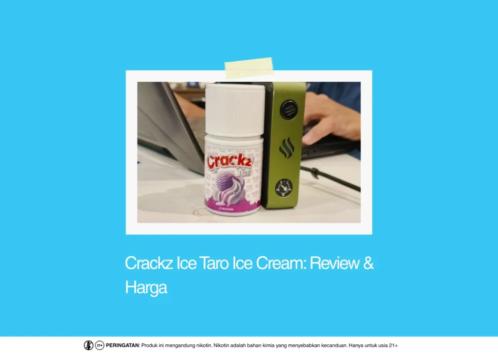 Crackz Ice Taro Ice Cream