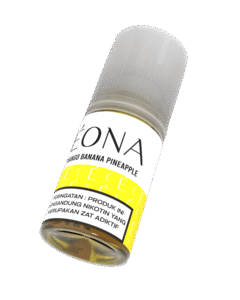 gambar liquid EONA mango banana pineapple salt nic