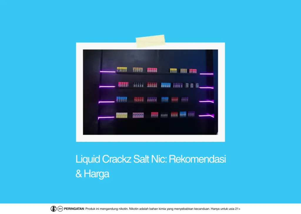 Liquid Crackz Salt Nic