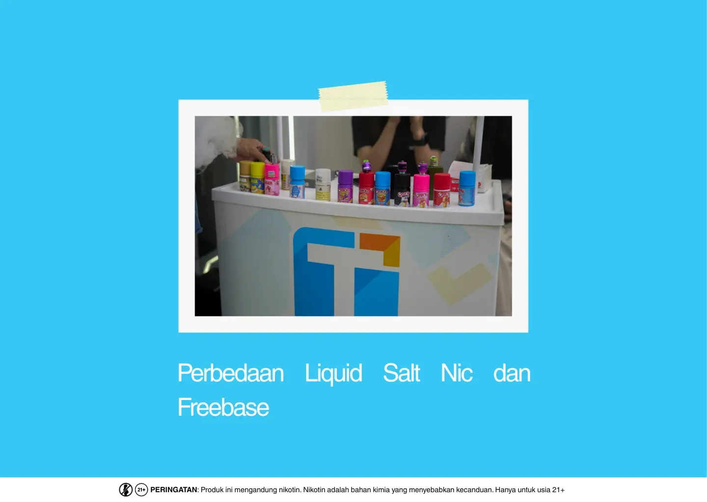 Perbedaan Liquid Salt Nic dan Freebase