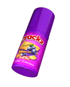 gambar liquid crackz blueberry cheese crackers salt nic
