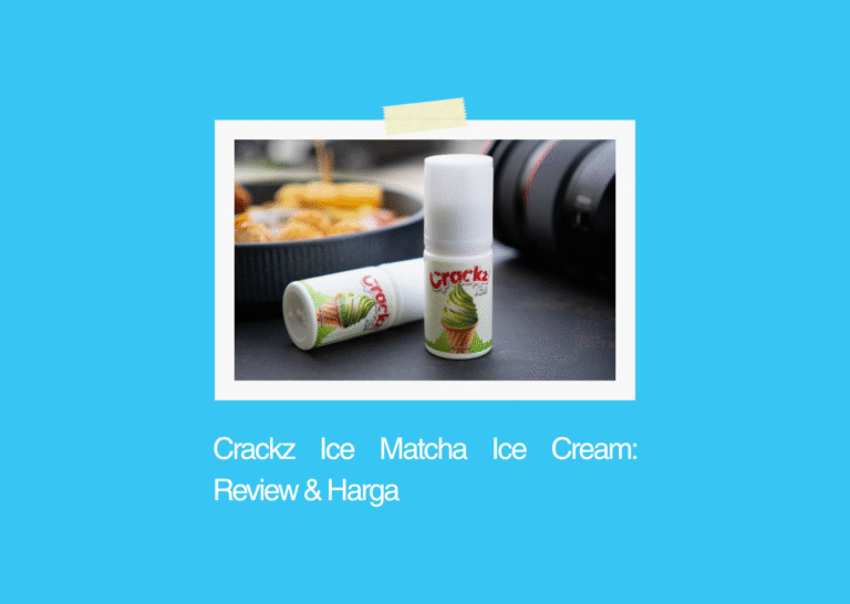review crackz ice matcha ice cream