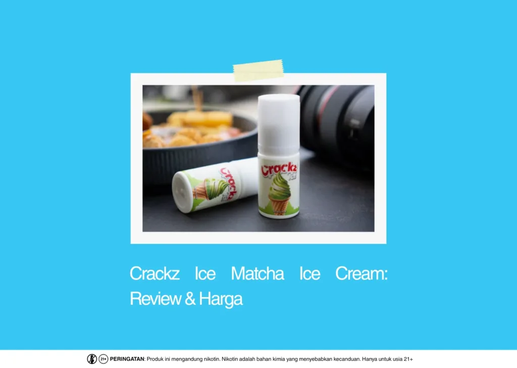 Crackz Ice Matcha Ice Cream