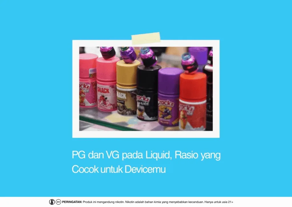 PG dan VG pada Liquid