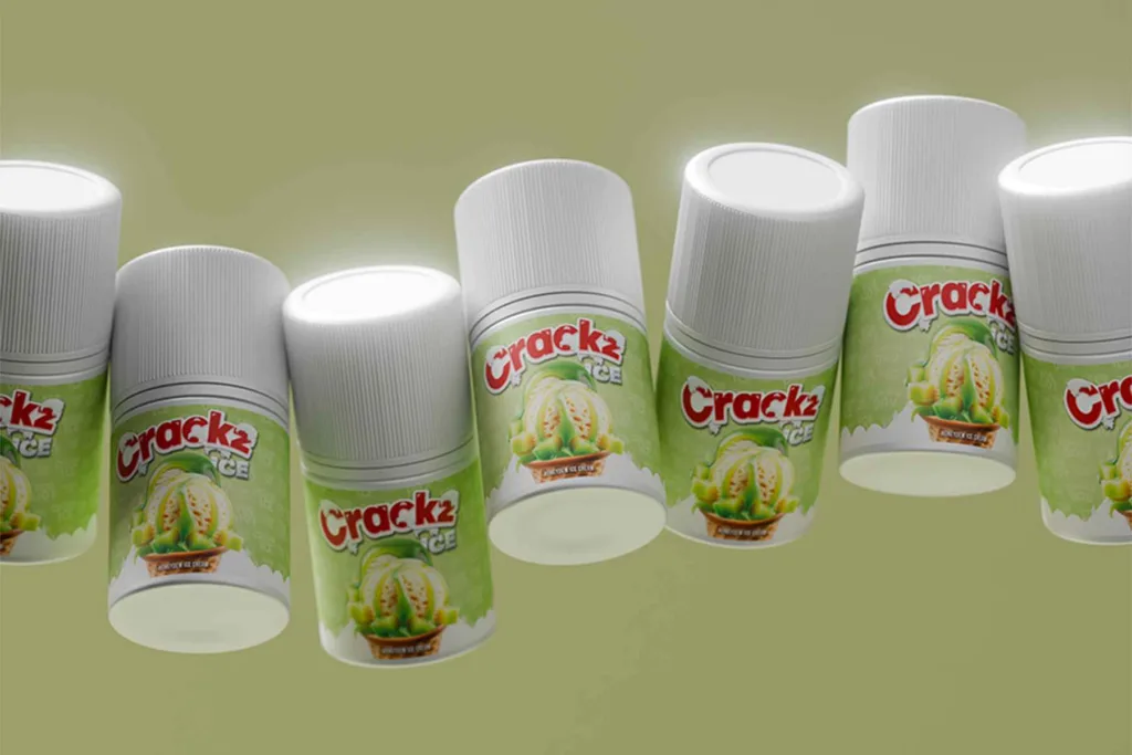 Crackz Ice Honeydew freebase dan saltnic