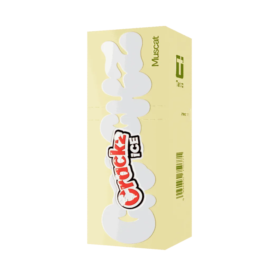 liquid crackz ice muscat fruity series