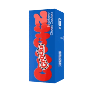 liquid salt nic crackz strawberry cheese crackerz