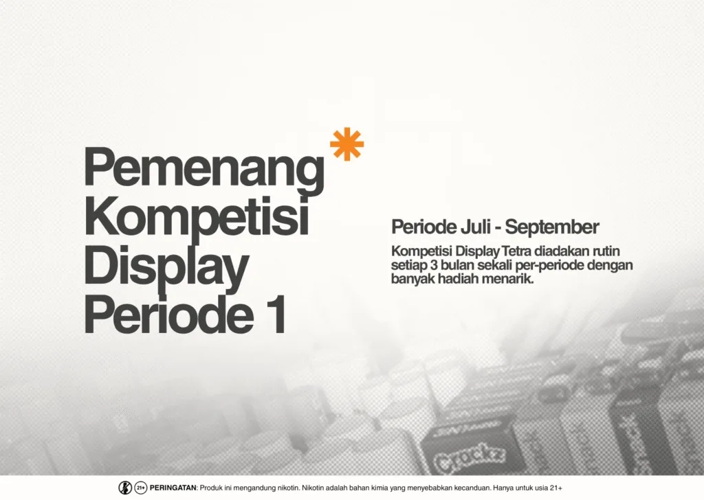 Pengumuman Pemenang Kompetisi Display Product TETRA