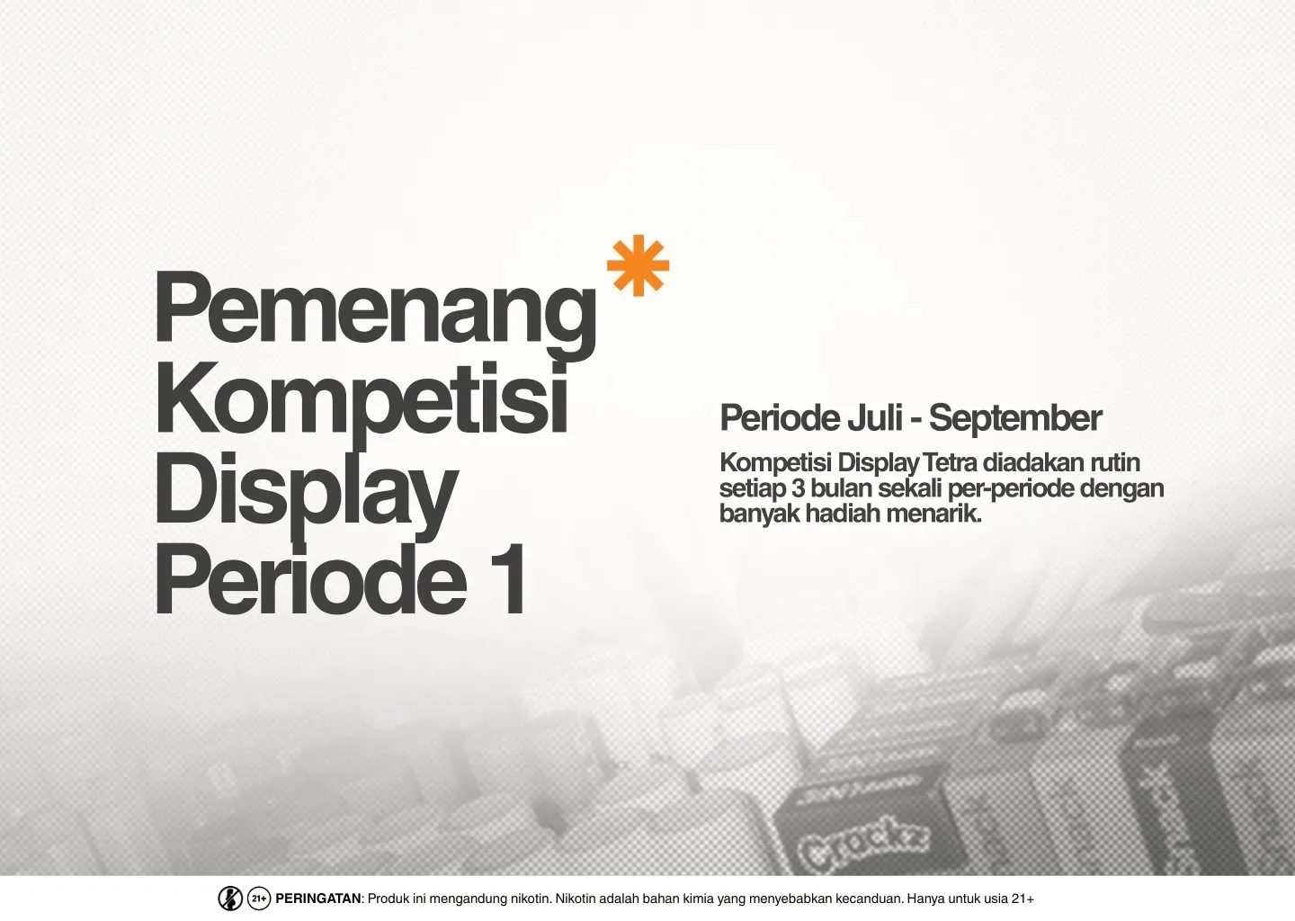 Pengumuman Pemenang Kompetisi Display Product TETRA