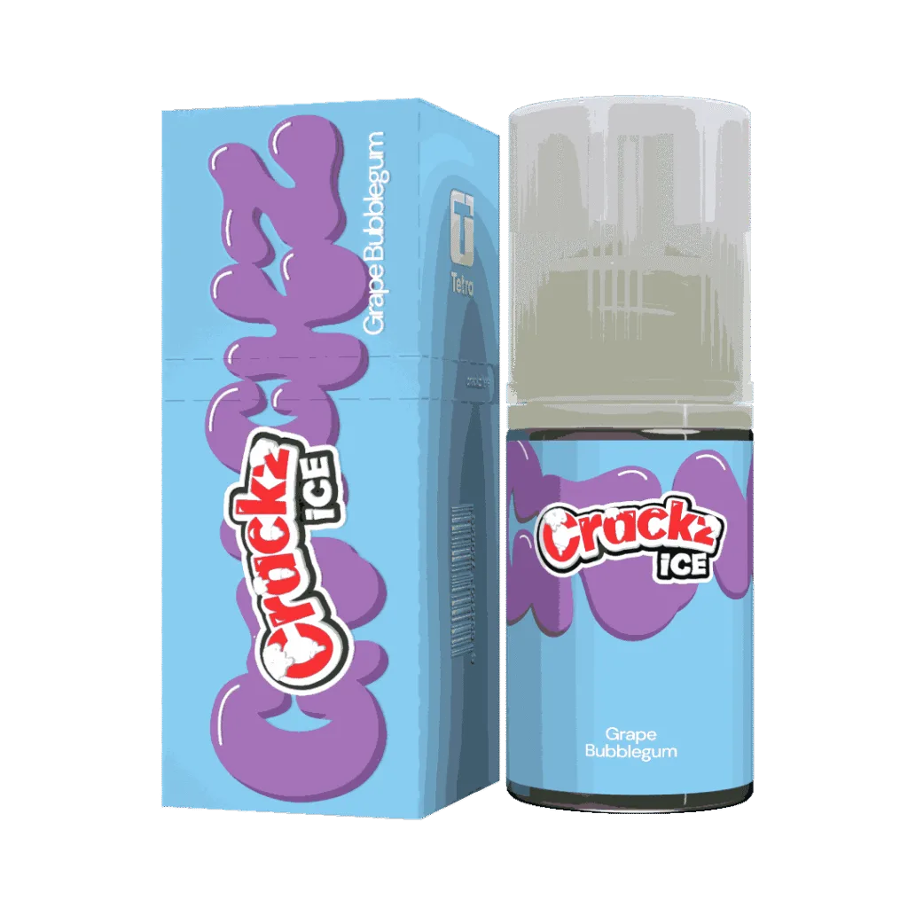 crackz ice grape bubblegum