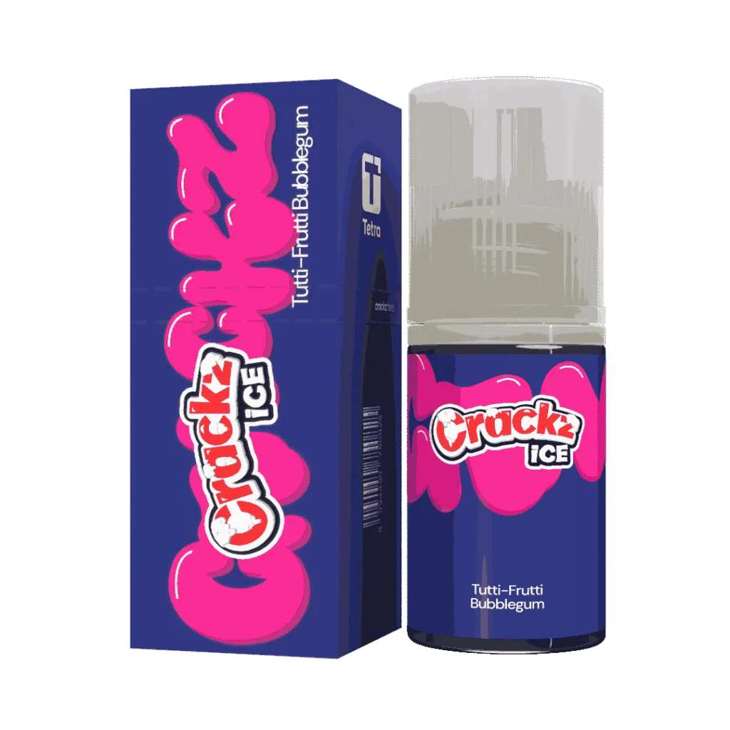 crackz ice tutti-frutti bubblegum