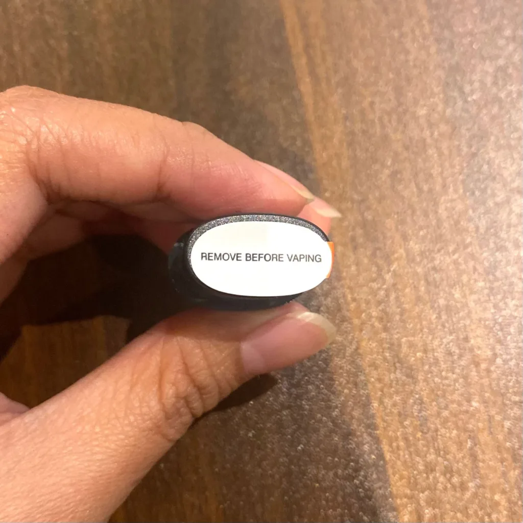 label pada cartridge baru