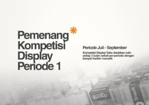 pemenang kompetisi display product tetra dalam TSP TETRA Strategic Partnership