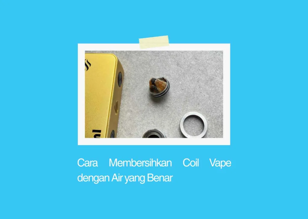 cara membersihkan coil vape