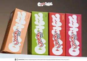 Crackz Ice Fruity Series Hadir dengan 4 Rasa Baru