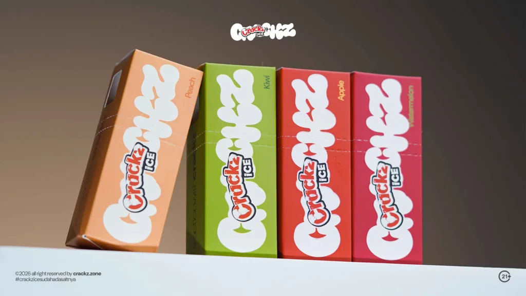 rasa baru Crack Ice fruity series