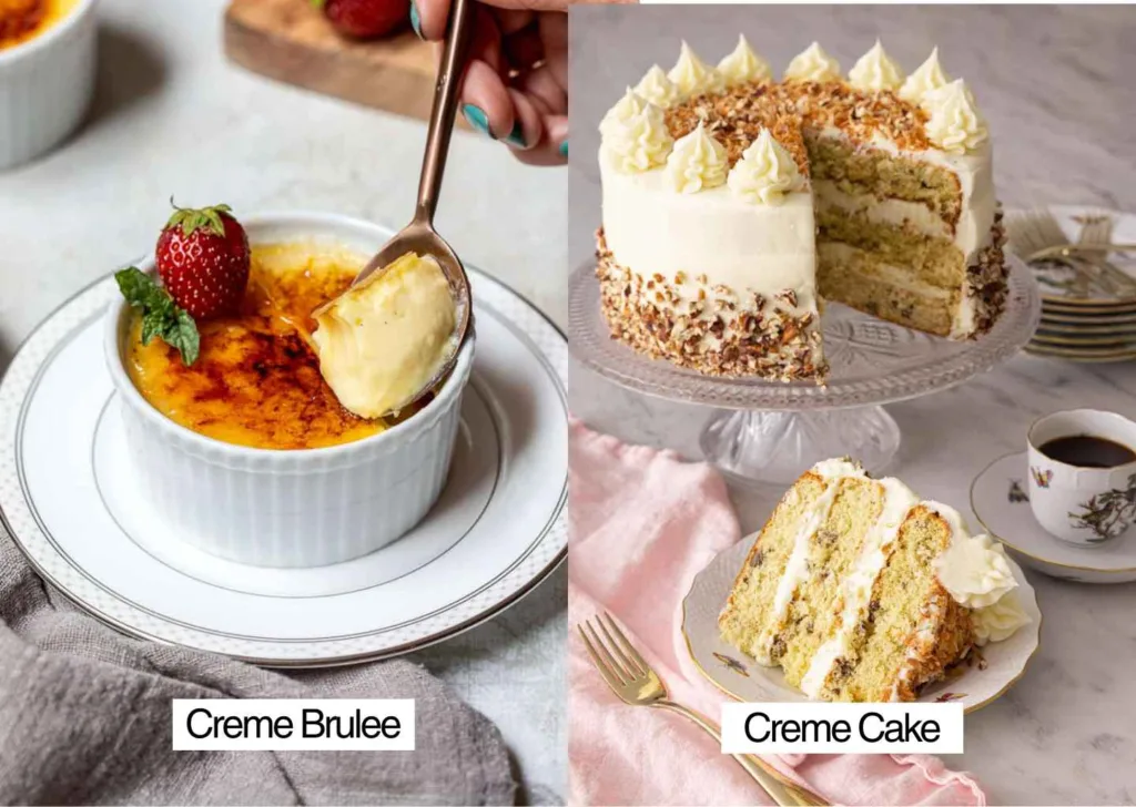 TRML liquid creme brulee dan creme cake