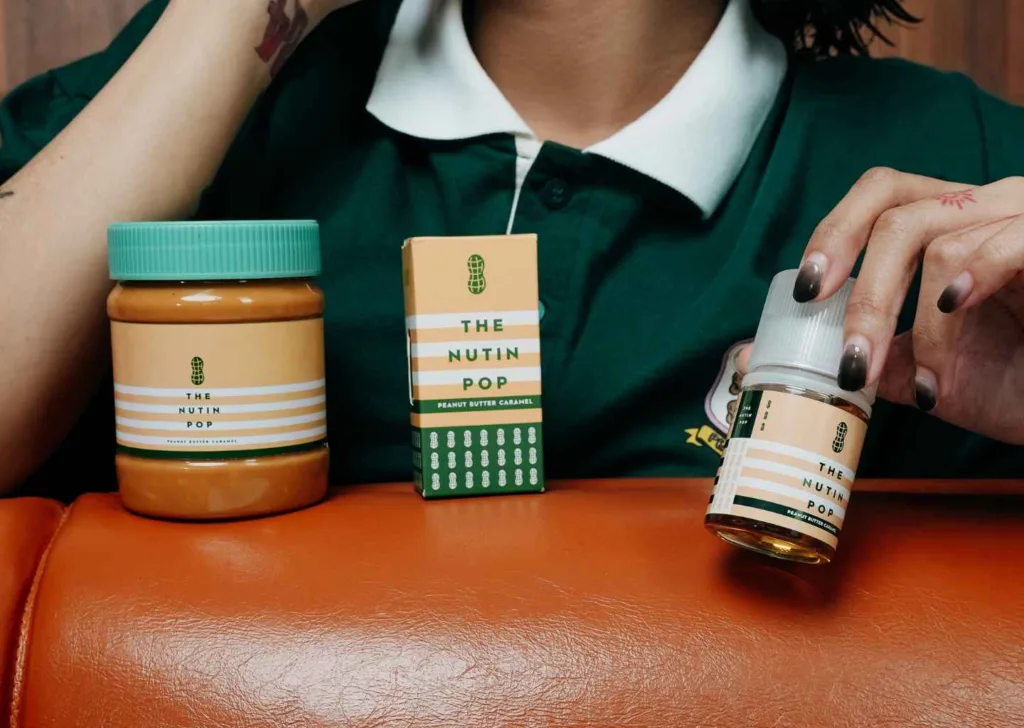 the nutin pop peanut butter caramel