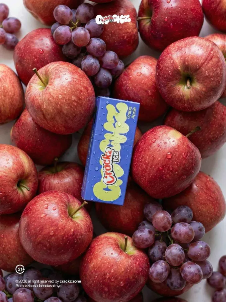 Crackz Ice Grape Apple Mix Fruity Series