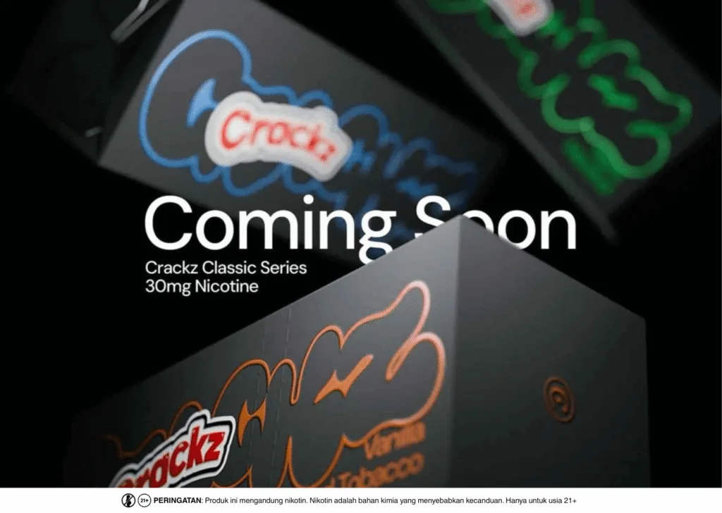 Liquid Terbaru Crackz Classic Series dari Tetra Indonesia