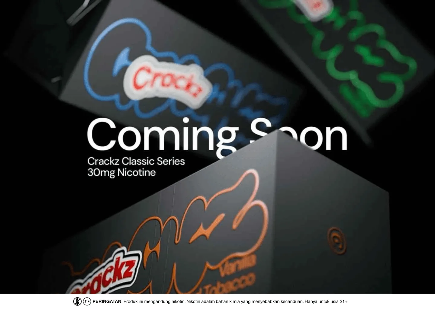 Liquid Terbaru Crackz Classic Series dari Tetra Indonesia