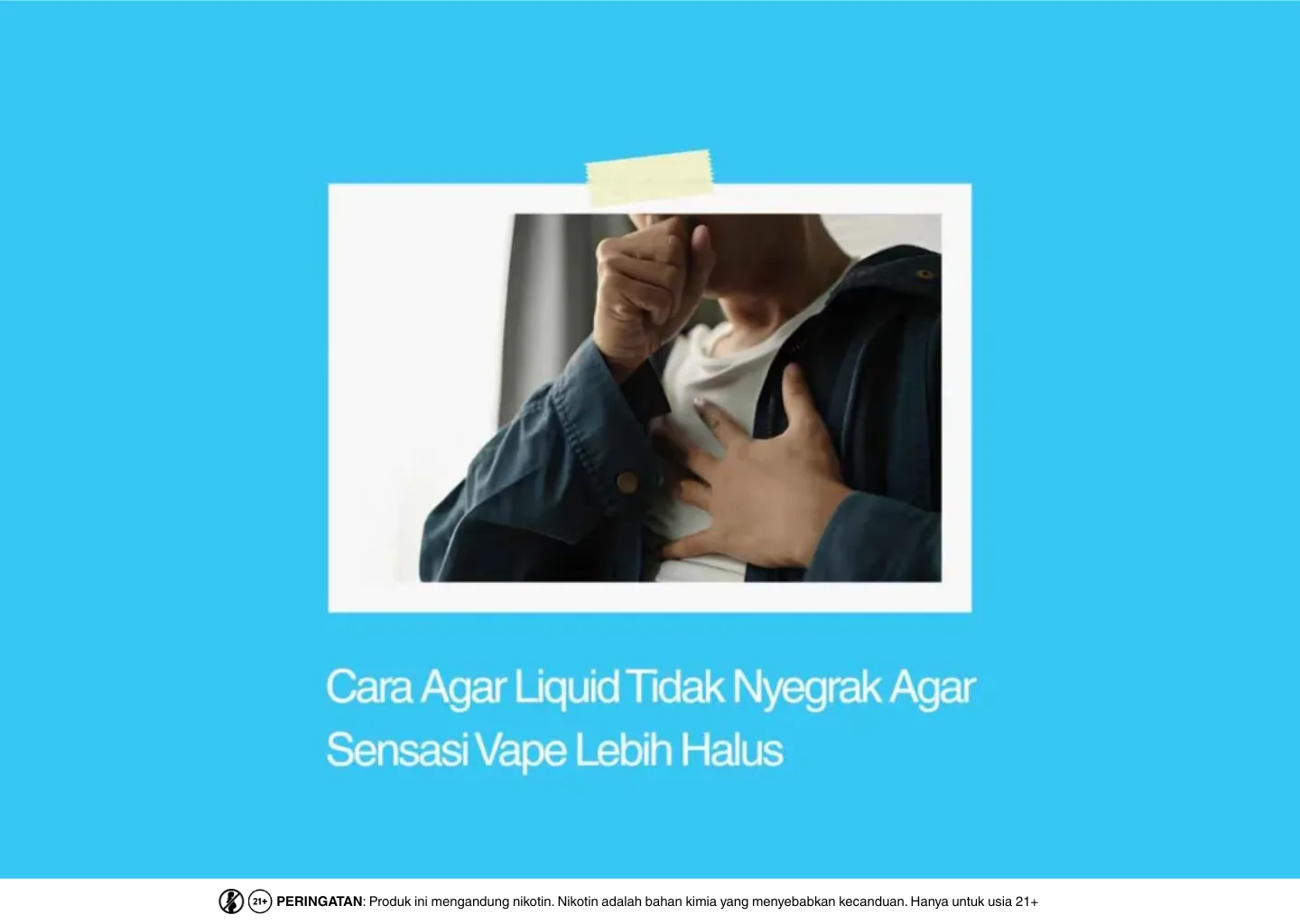 cara agar liquid tidak nyegrak
