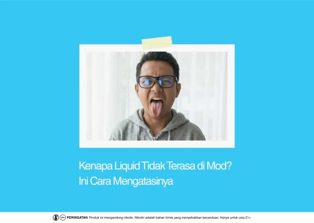 kenapa liquid tidak terasa di mod