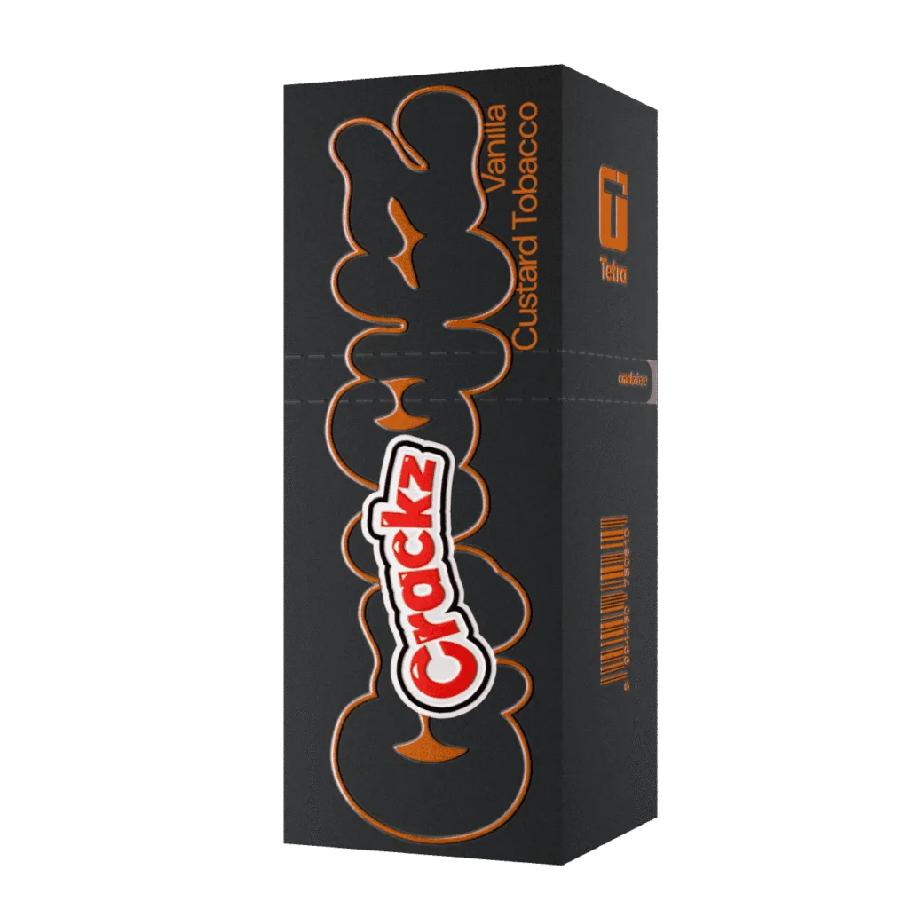 liquid crackz vanilla custard tobacco