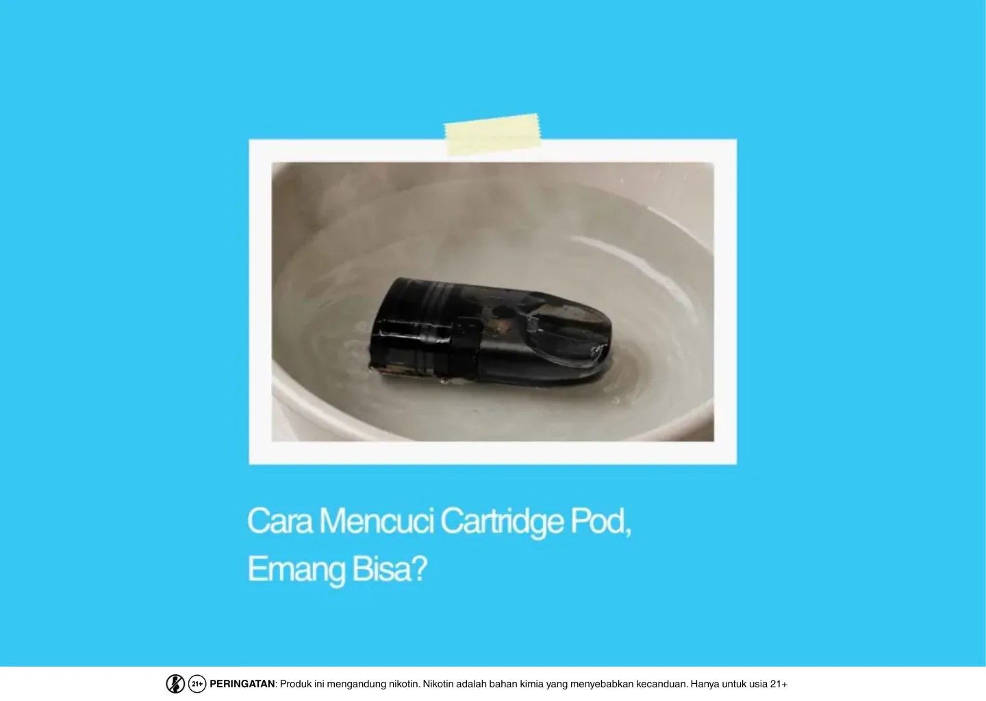 cara mencuci cartridge pod cara membersihkan cartridge pod