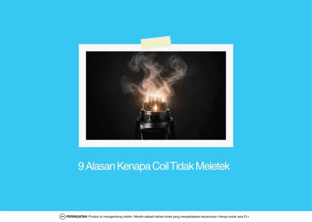 alasan kenapa coil tidak meletek