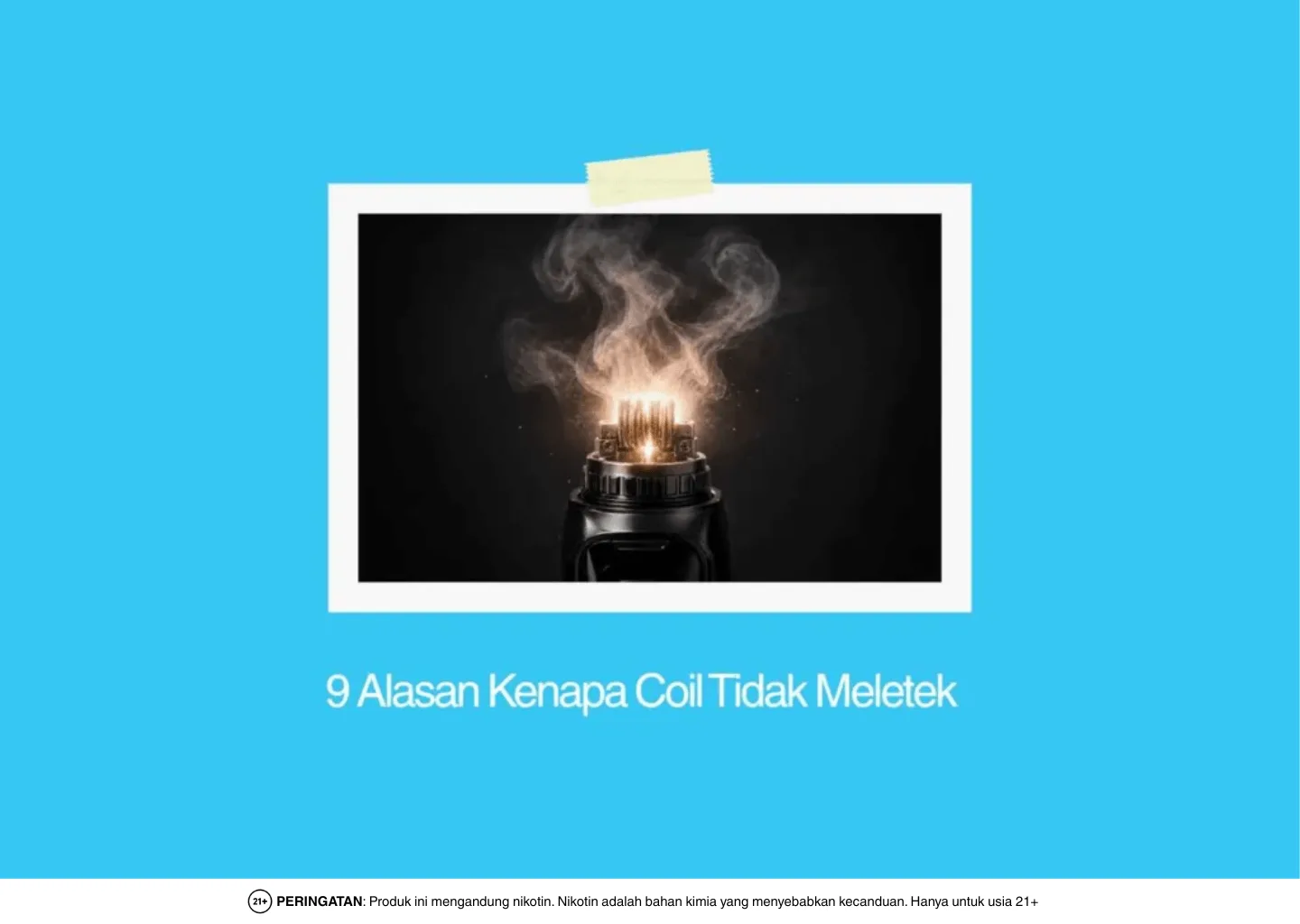 alasan kenapa coil tidak meletek