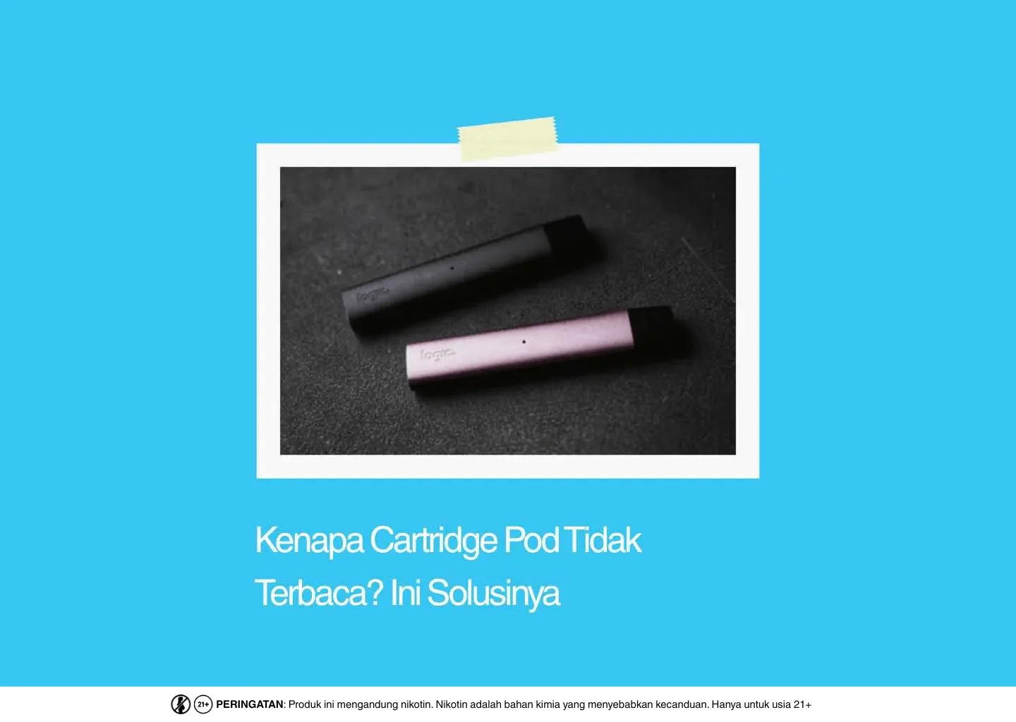 kenapa cartridge pod tidak terbaca