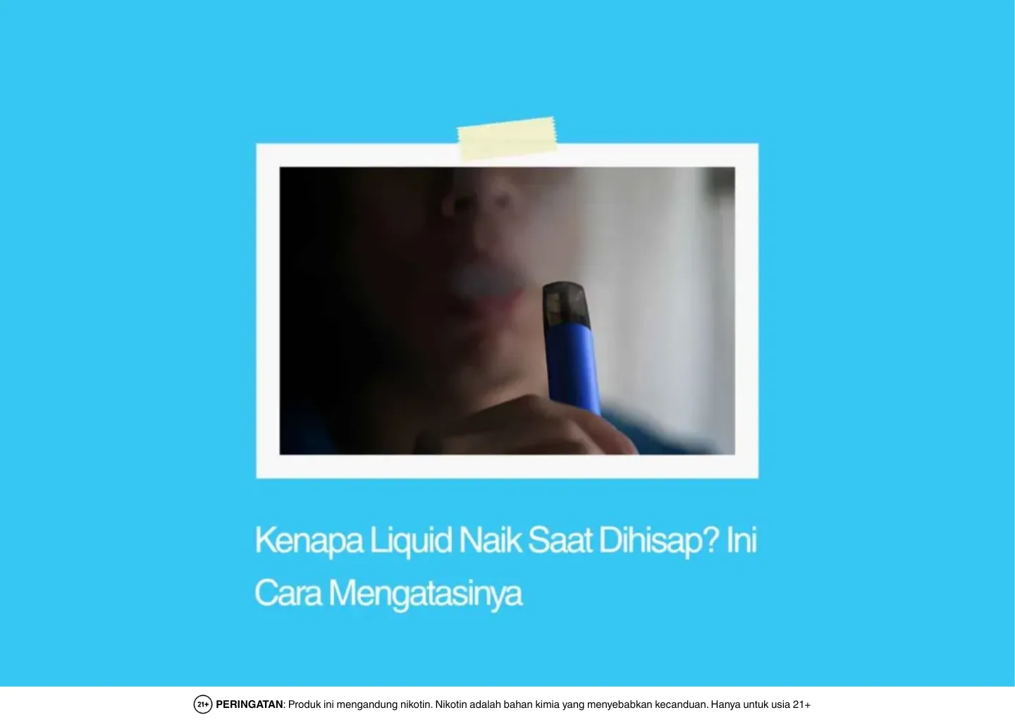 kenapa liquid naik saat dihisap