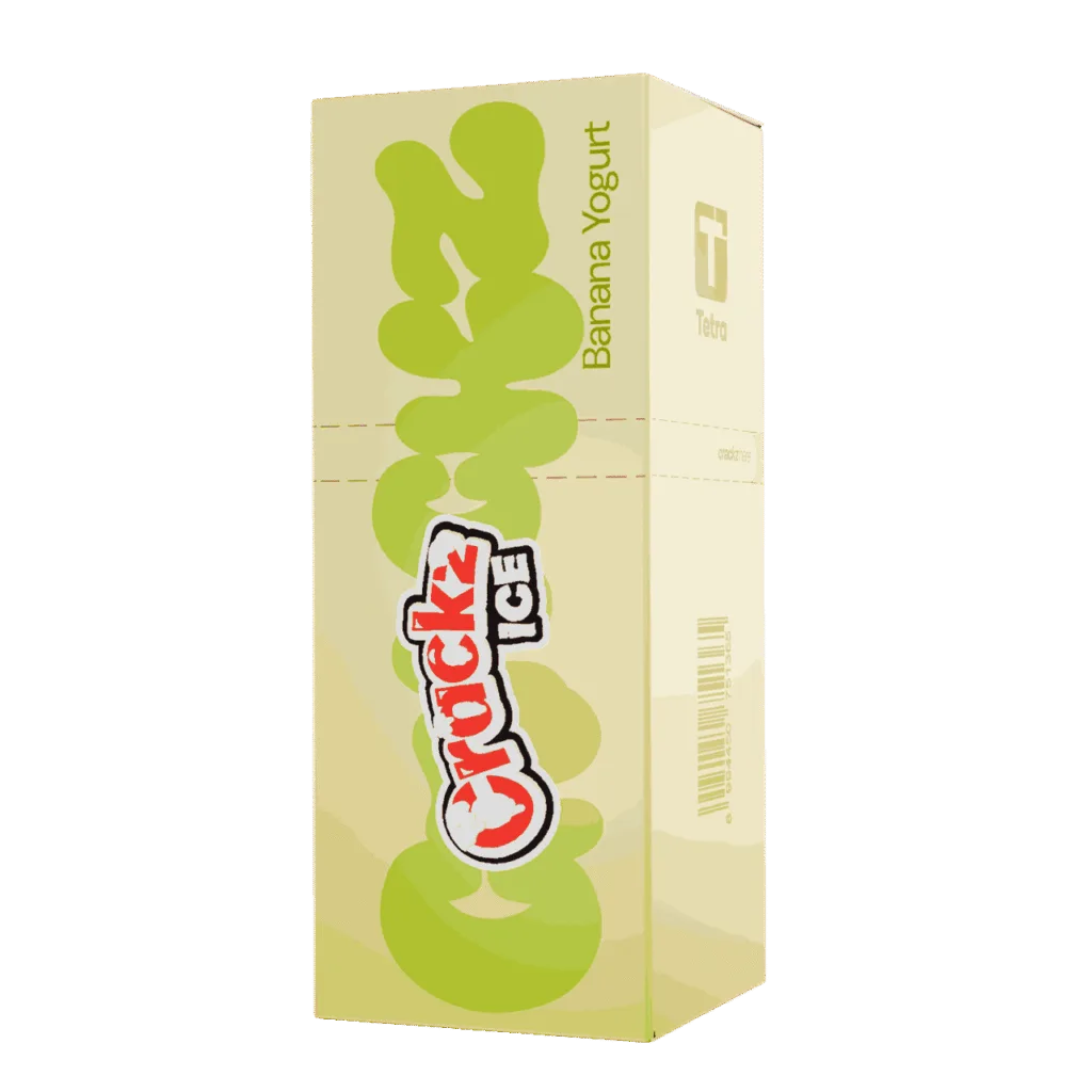 yogurt series crackz ice banana yogurt