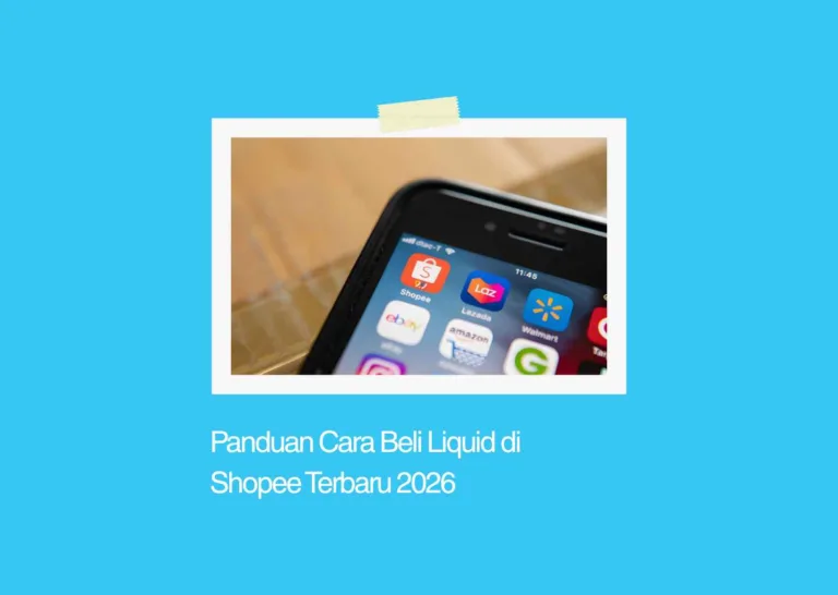 cara beli liquid di shopee