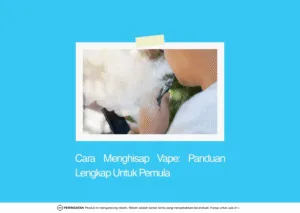 cara menghisap vape