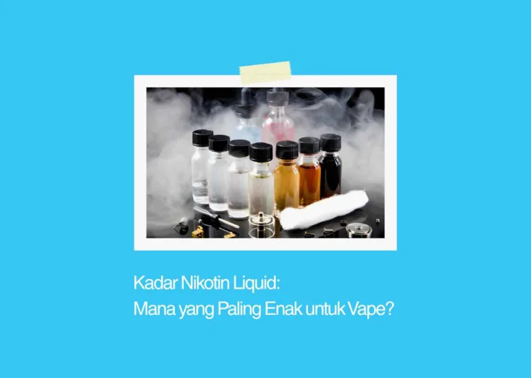 kadar nikotin liquid