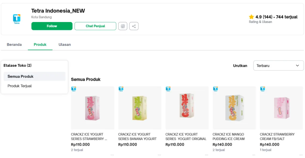 tokopedia tetra indonesia
