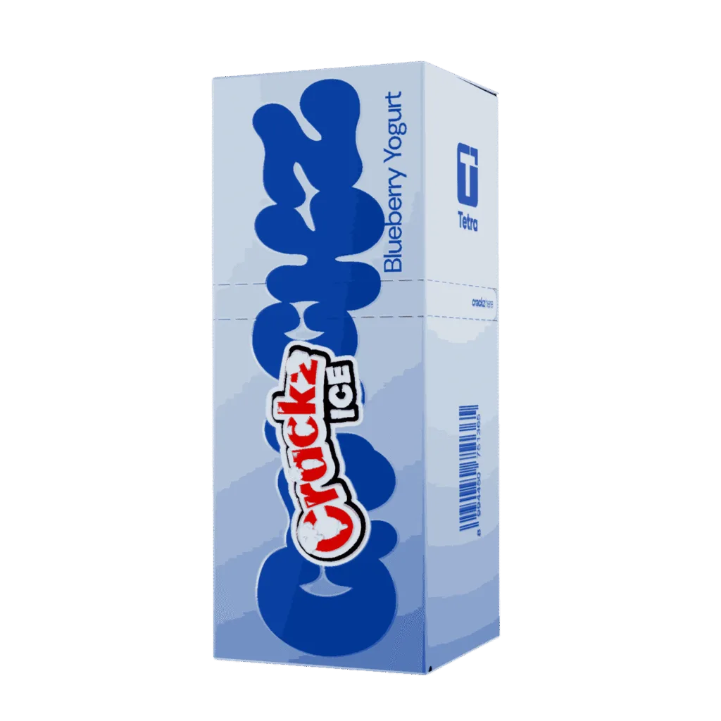 crackz ice blueberry yogurt