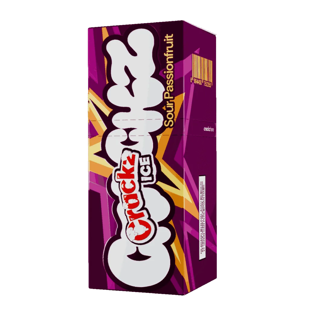 Sour Series Crackz Ice Sour Passionfruit